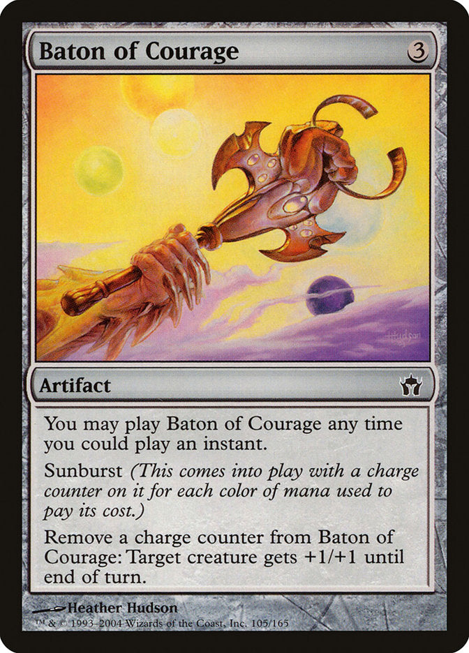 Baton of Courage 105/165 (Fifth Dawn)  - Foil | Good Games Modbury