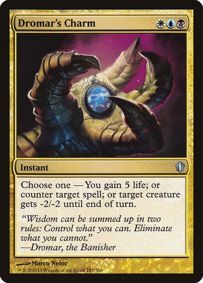 Dromar's Charm 187/356 (Commander 2013)  | Good Games Modbury