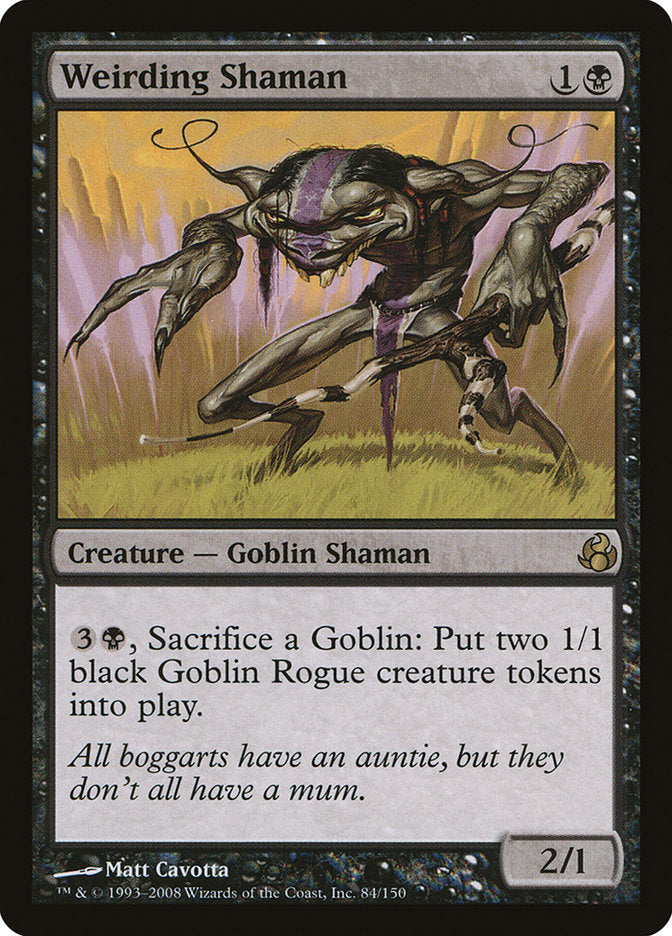 Weirding Shaman 84/150 (Morningtide)  - Foil | Good Games Modbury