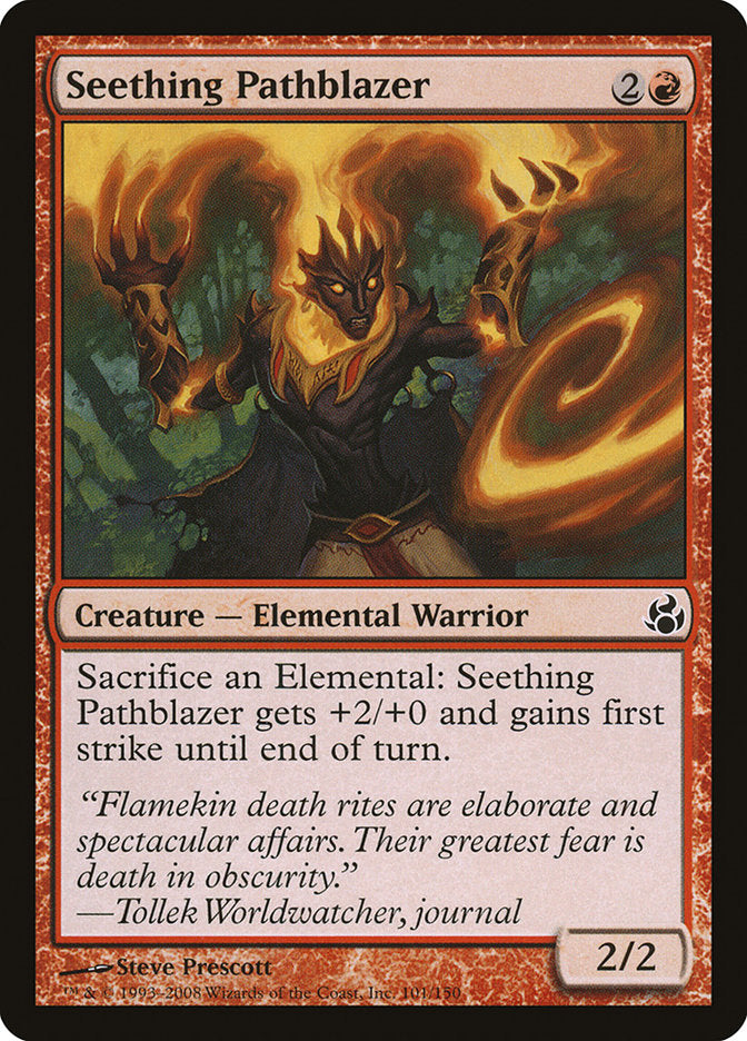 Seething Pathblazer 101/150 (Morningtide)  - Foil | Good Games Modbury
