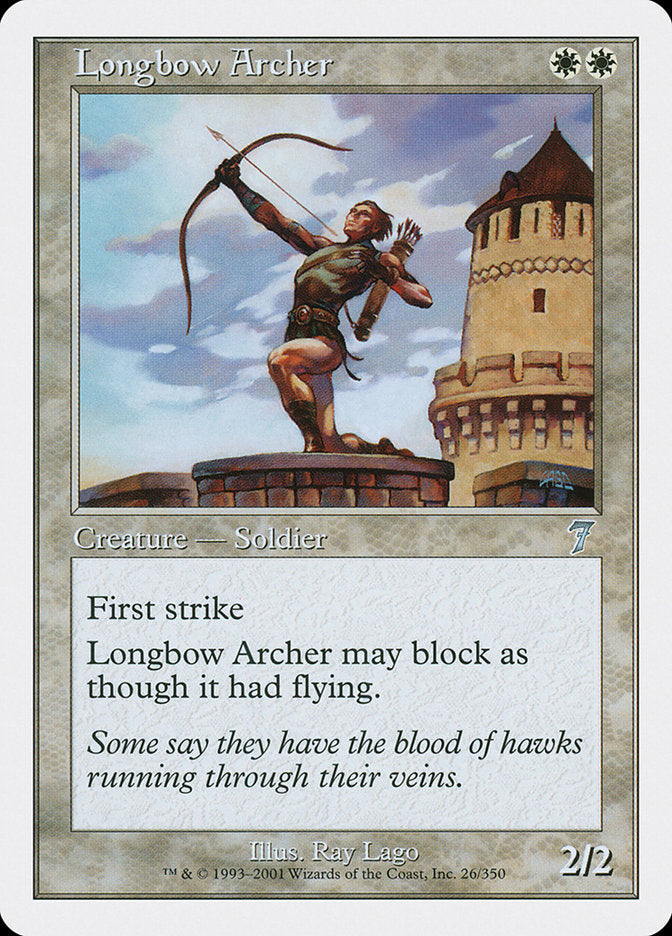 Longbow Archer 26/350 (7th Edition)  | Good Games Modbury