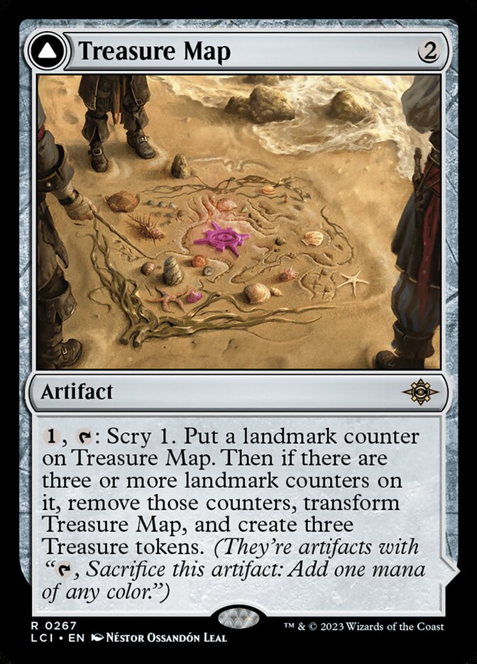 Treasure Map // Treasure Cove 267/291 (The Lost Caverns of Ixalan)  | Good Games Modbury