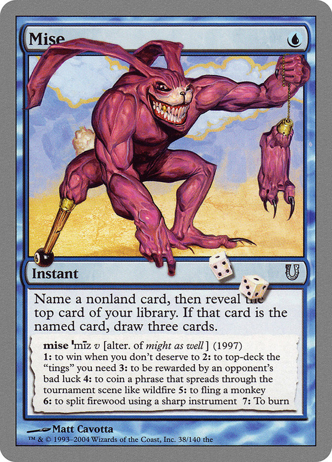 Mise 38/140 (Unhinged)  - Foil | Good Games Modbury