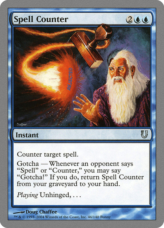 Spell Counter 46/140 (Unhinged)  | Good Games Modbury