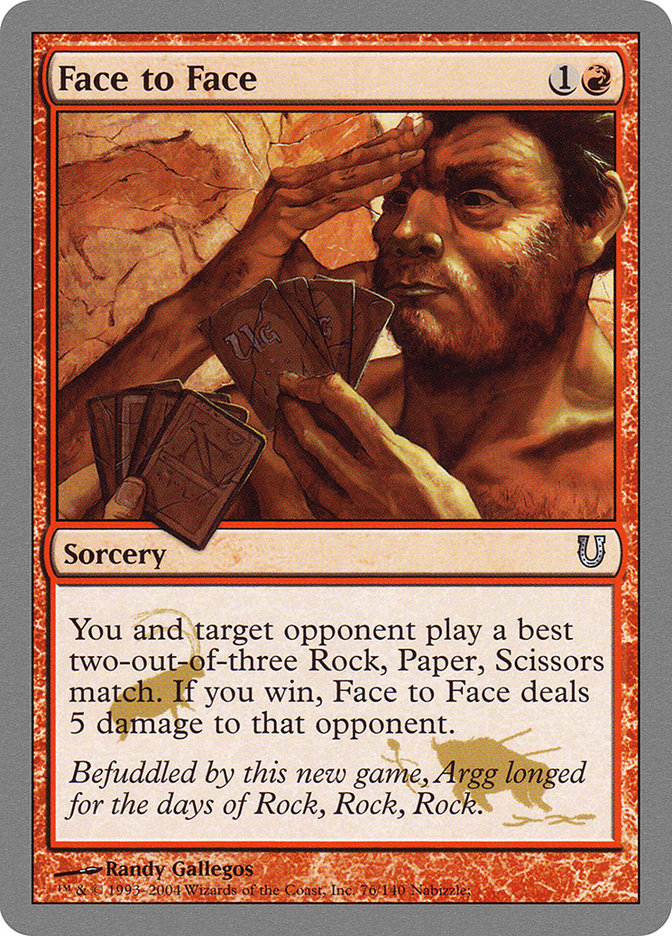 Face to Face 76/140 (Unhinged)  | Good Games Modbury