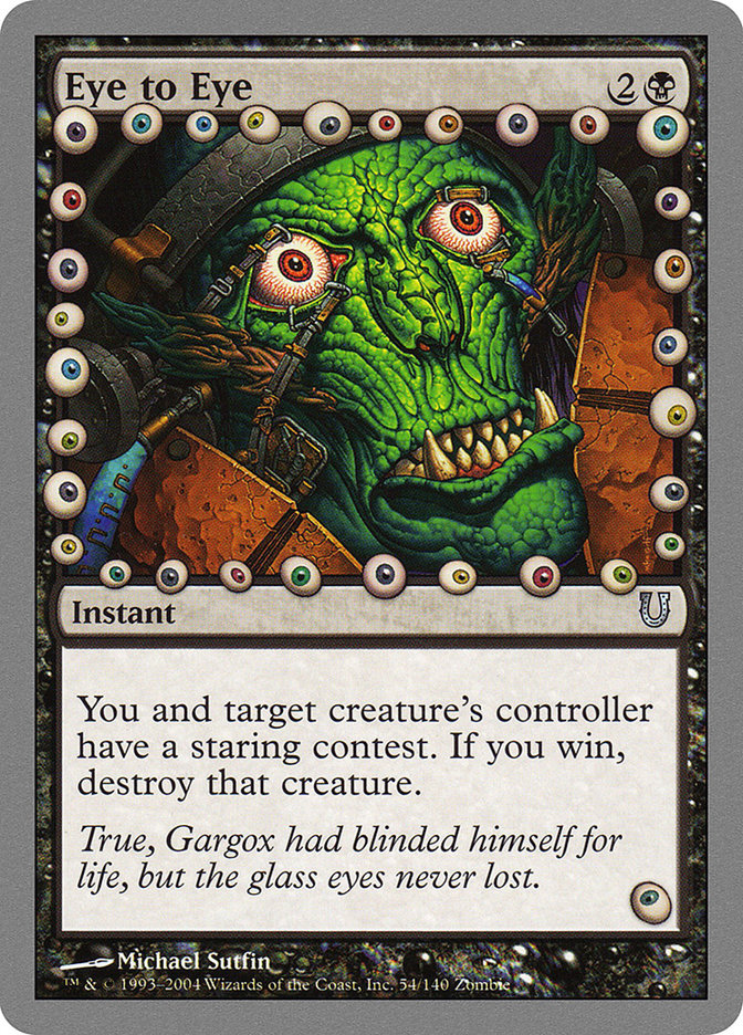 Eye to Eye 54/140 (Unhinged)  - Foil | Good Games Modbury