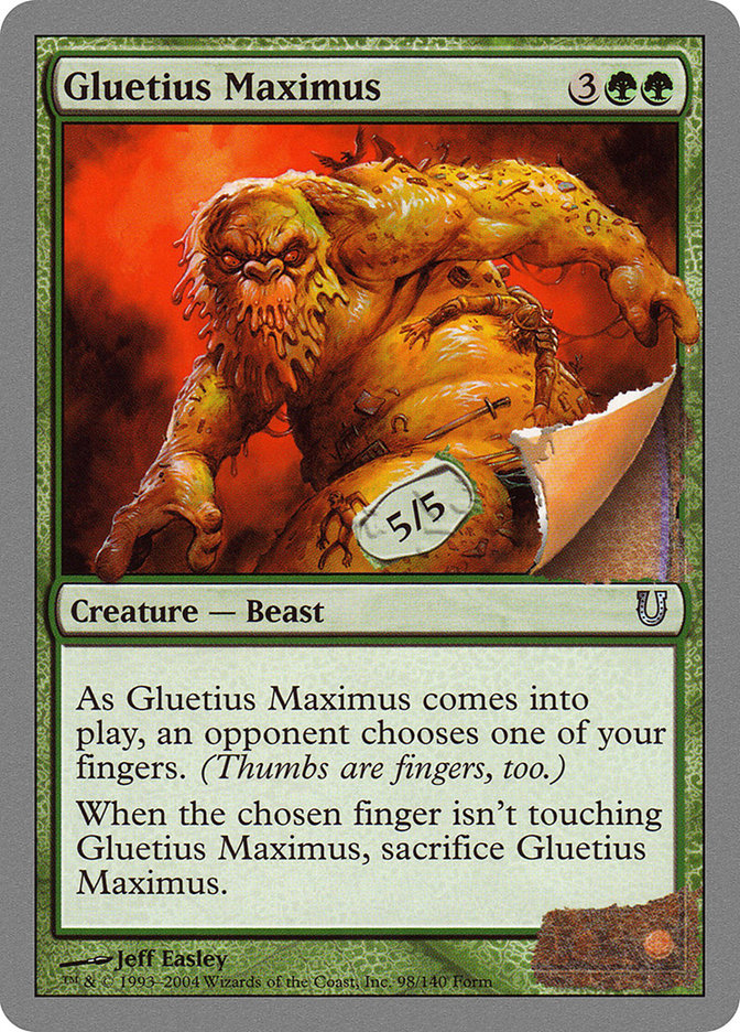 Gluetius Maximus 98/140 (Unhinged)  | Good Games Modbury