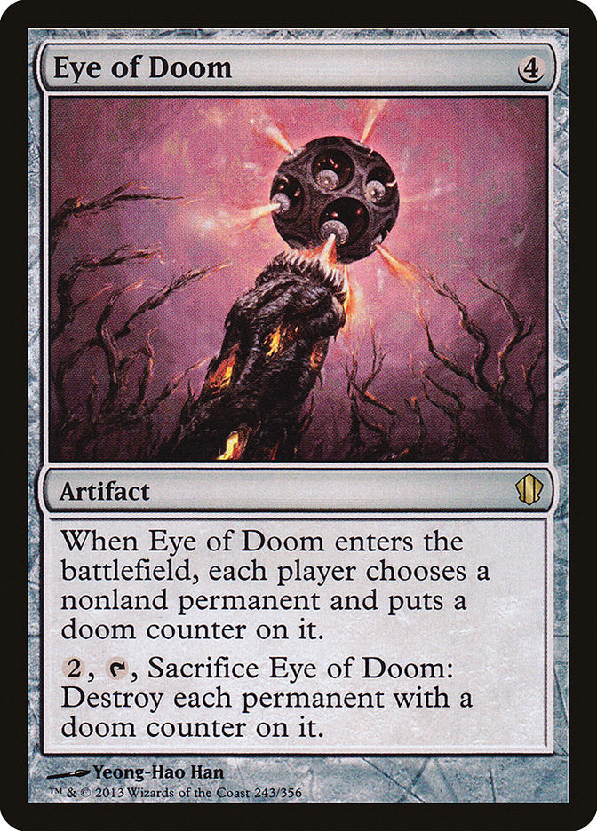 Eye of Doom 243/356 (Commander 2013)  | Good Games Modbury