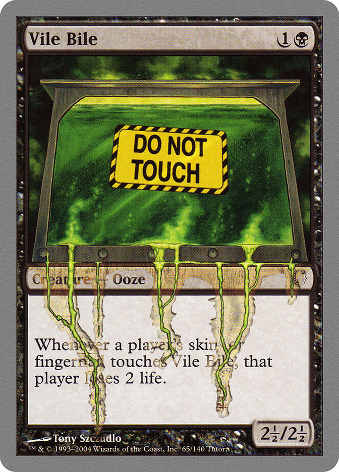 Vile Bile 65/140 (Unhinged)  - Foil | Good Games Modbury