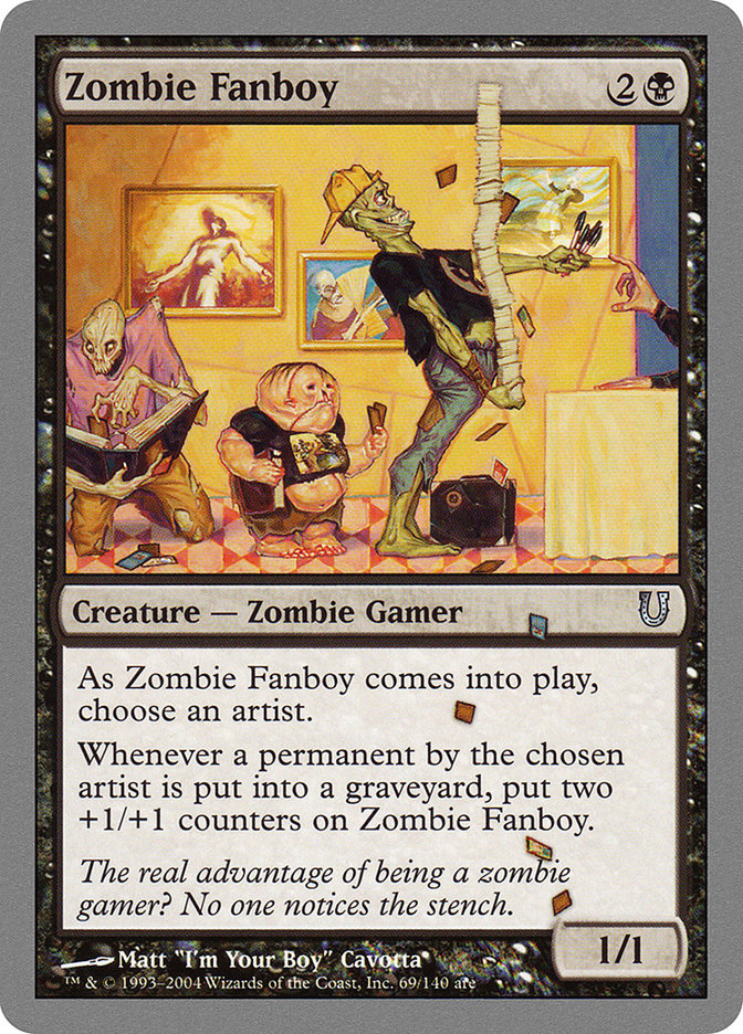 Zombie Fanboy 69/140 (Unhinged)  | Good Games Modbury