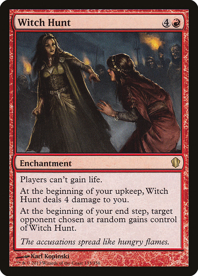 Witch Hunt 133/356 (Commander 2013)  | Good Games Modbury