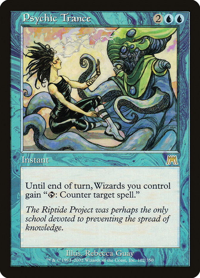 Psychic Trance 102/350 (Onslaught)  - Foil | Good Games Modbury