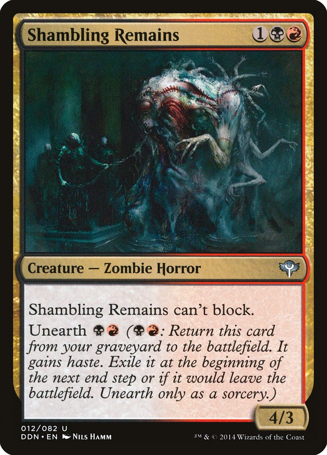 Shambling Remains 12/82 (Duel Decks: Speed vs. Cunning)  | Good Games Modbury