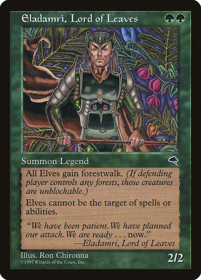 Eladamri, Lord of Leaves 224/350 (Tempest)  | Good Games Modbury