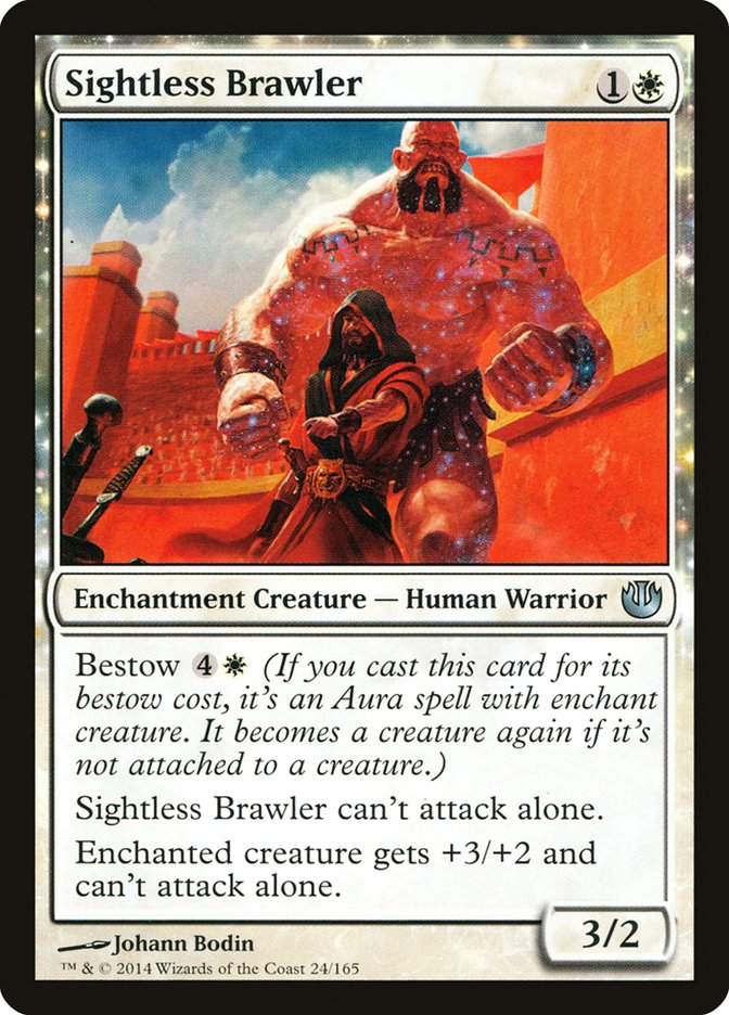 Sightless Brawler 24/165 (Journey Into Nyx)  - Foil | Good Games Modbury
