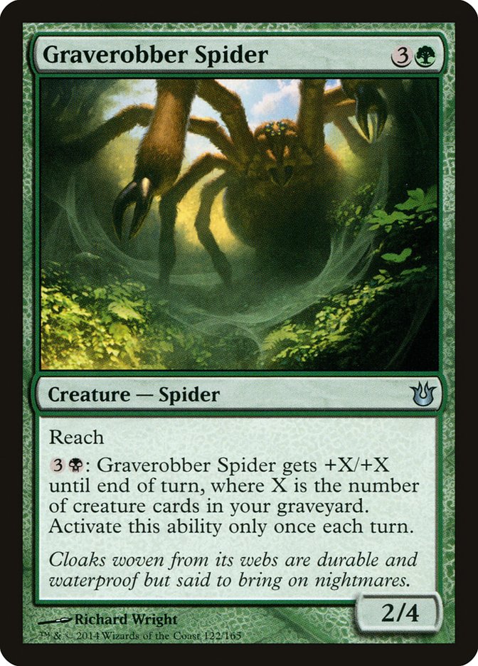 Graverobber Spider 122/165 (Born of the Gods)  | Good Games Modbury