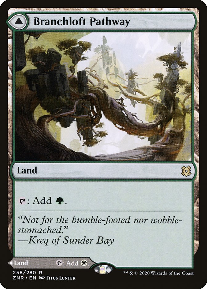 Branchloft Pathway // Boulderloft Pathway 258/280 (Zendikar Rising)  | Good Games Modbury