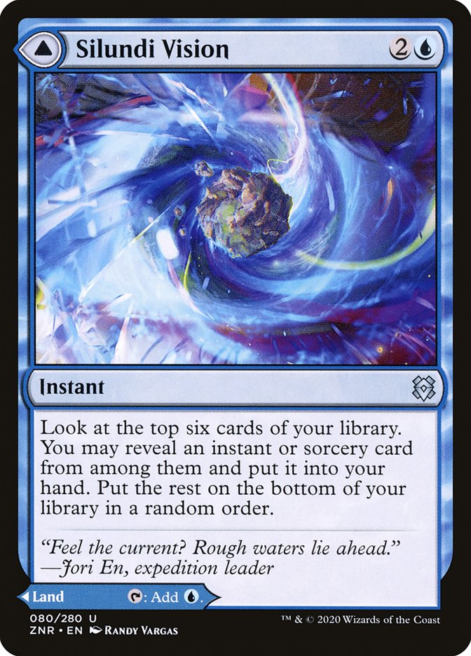 Silundi Vision // Silundi Isle 80/280 (Zendikar Rising)  | Good Games Modbury