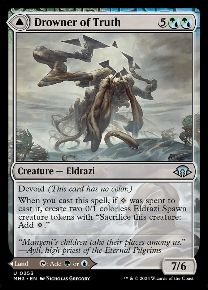 Drowner of Truth // Drowned Jungle 253/319 (Modern Horizons 3)  | Good Games Modbury