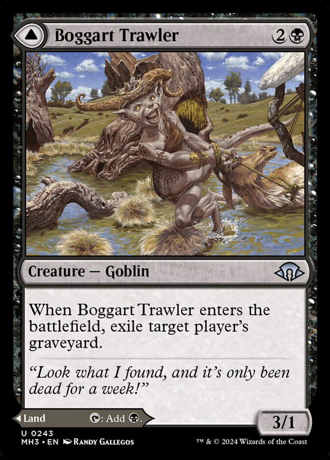 Boggart Trawler // Boggart Bog 243 (Modern Horizons 3)  | Good Games Modbury