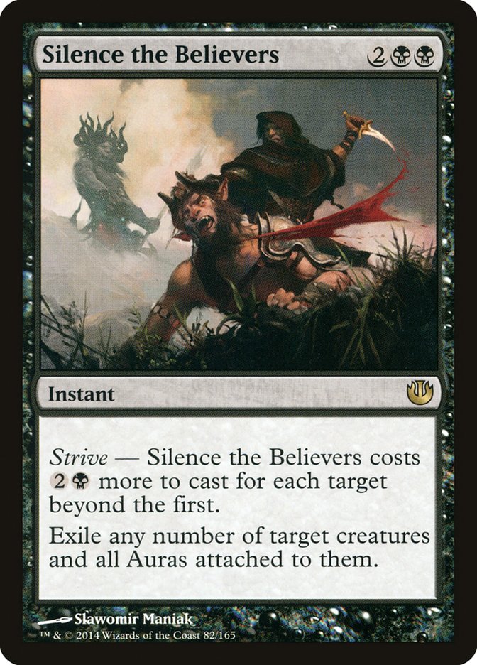 Silence the Believers 82/165 (Journey Into Nyx)  | Good Games Modbury
