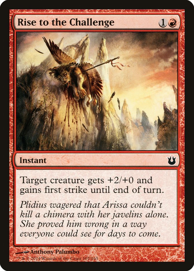 Rise to the Challenge 107/165 (Born of the Gods)  - Foil | Good Games Modbury