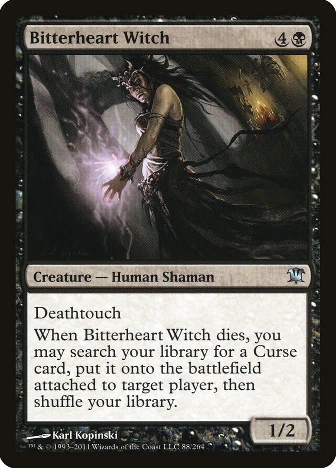 Bitterheart Witch 88/264 (Innistrad)  - Foil | Good Games Modbury