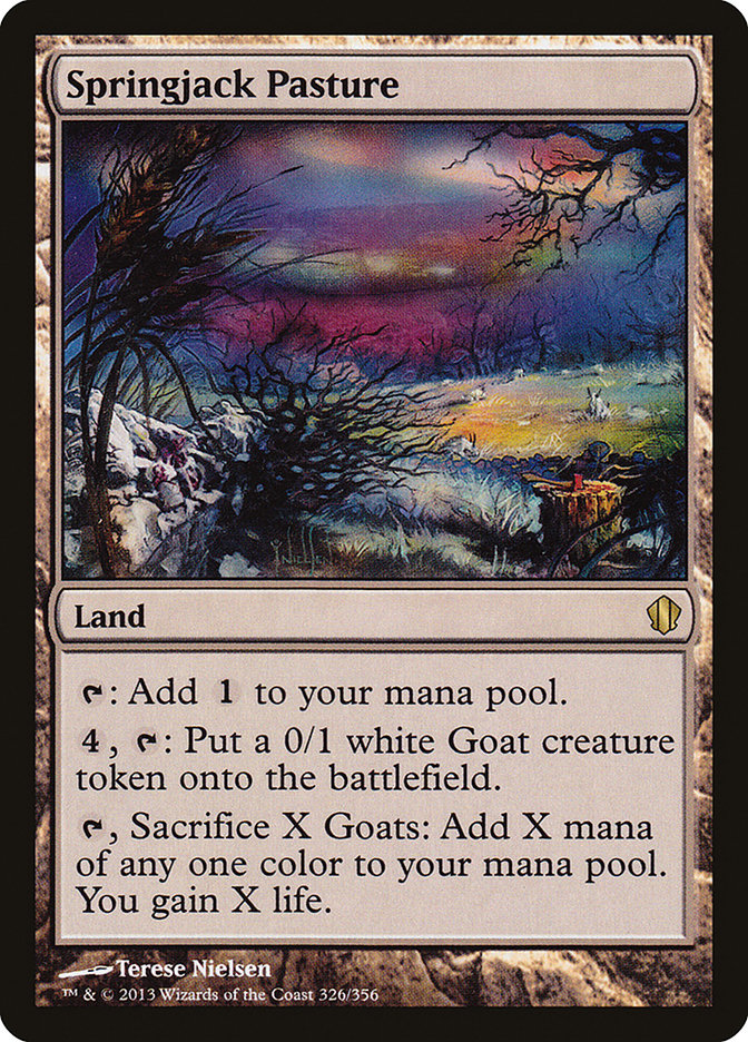 Springjack Pasture 326/356 (Commander 2013)  | Good Games Modbury