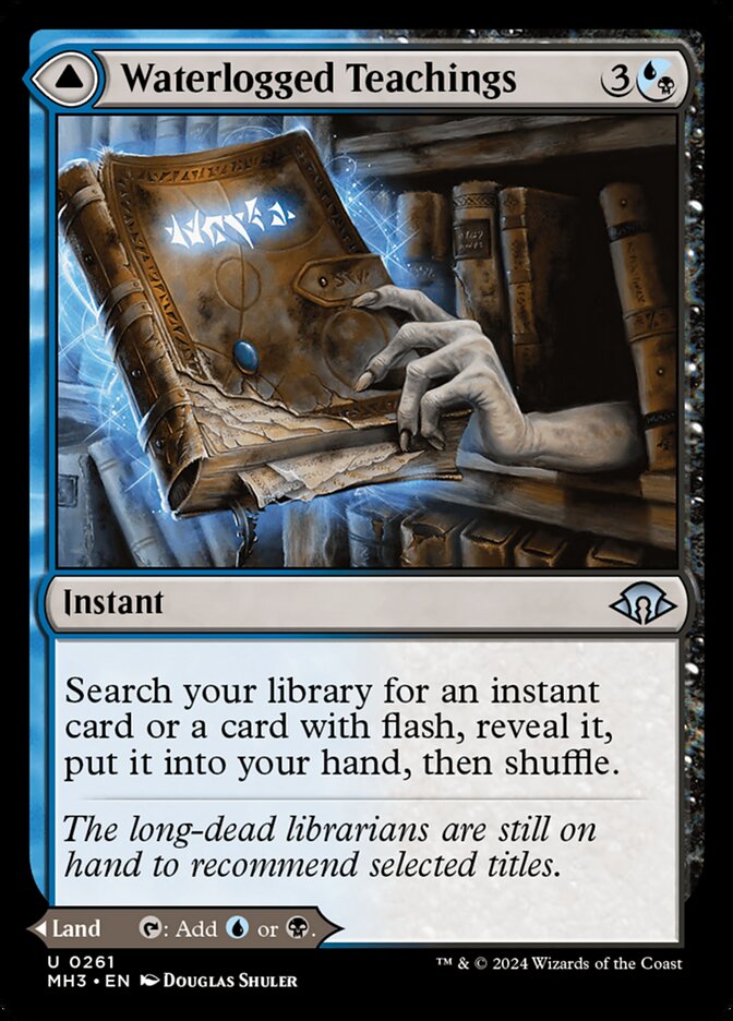 Waterlogged Teachings 261 (Modern Horizons 3)  - Foil | Good Games Modbury