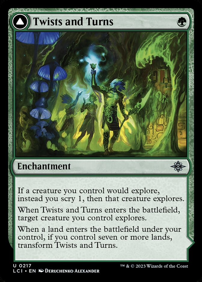 Twists and Turns // Mycoid Maze 217/291 (The Lost Caverns of Ixalan)  | Good Games Modbury