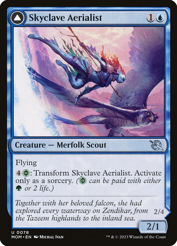Skyclave Aerialist // Skyclave Invader 78/291 (March of the Machine)  - Foil | Good Games Modbury
