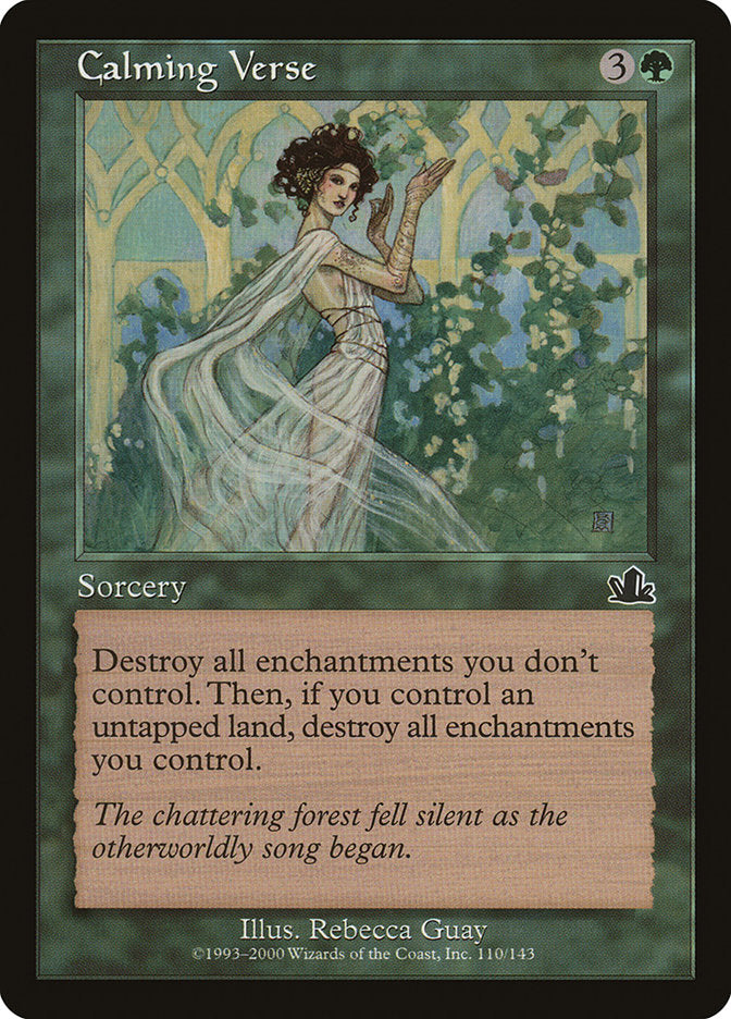 Calming Verse 110/143 (Prophecy)  - Foil | Good Games Modbury