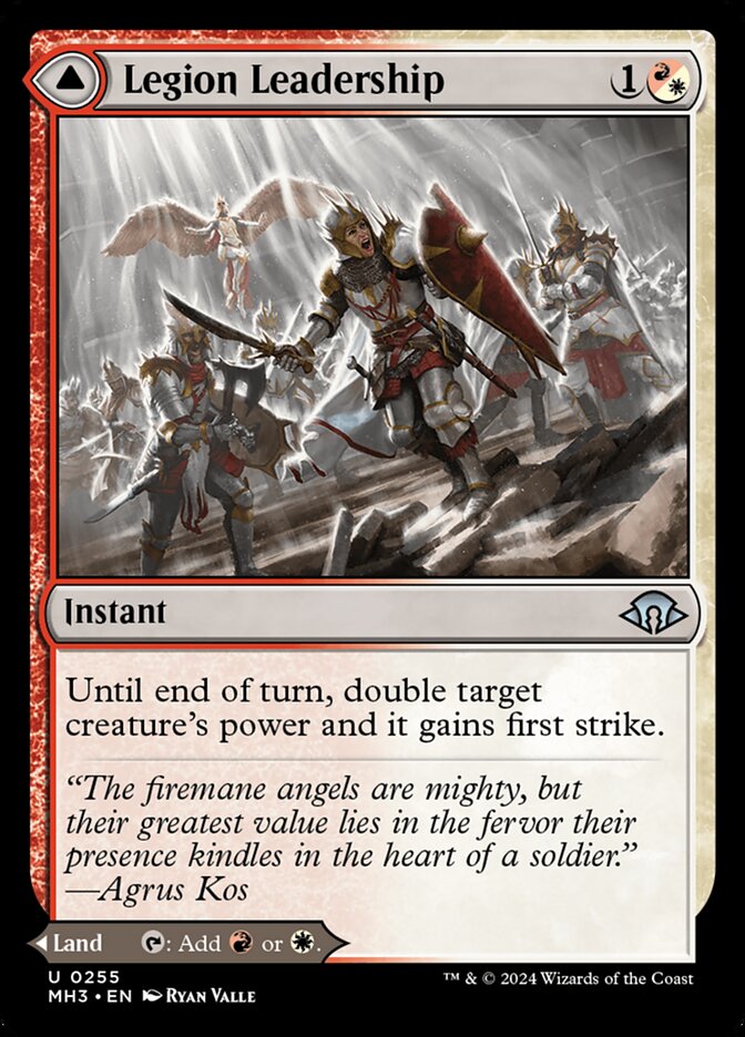 Legion Leadership // Legion Stronghold 255 (Modern Horizons 3)  | Good Games Modbury