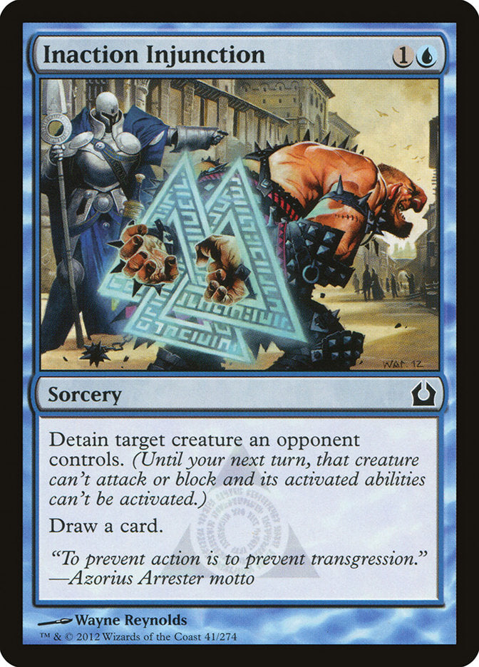 Inaction Injunction 41/274 (Return to Ravnica)  | Good Games Modbury