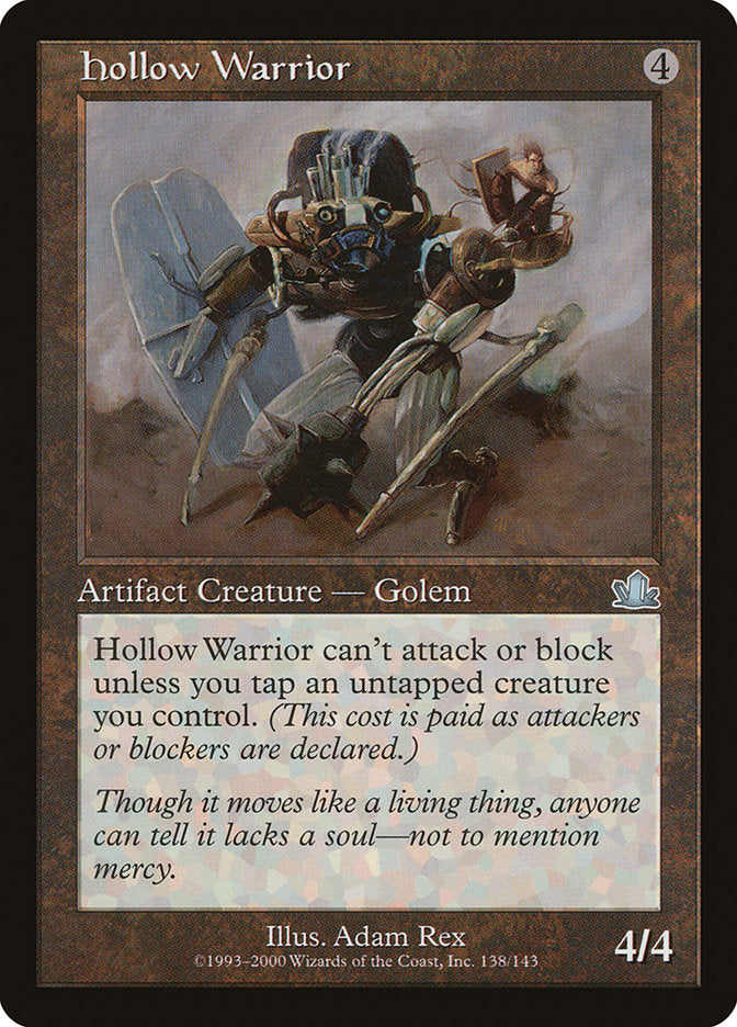 Hollow Warrior 138/143 (Prophecy)  - Foil | Good Games Modbury