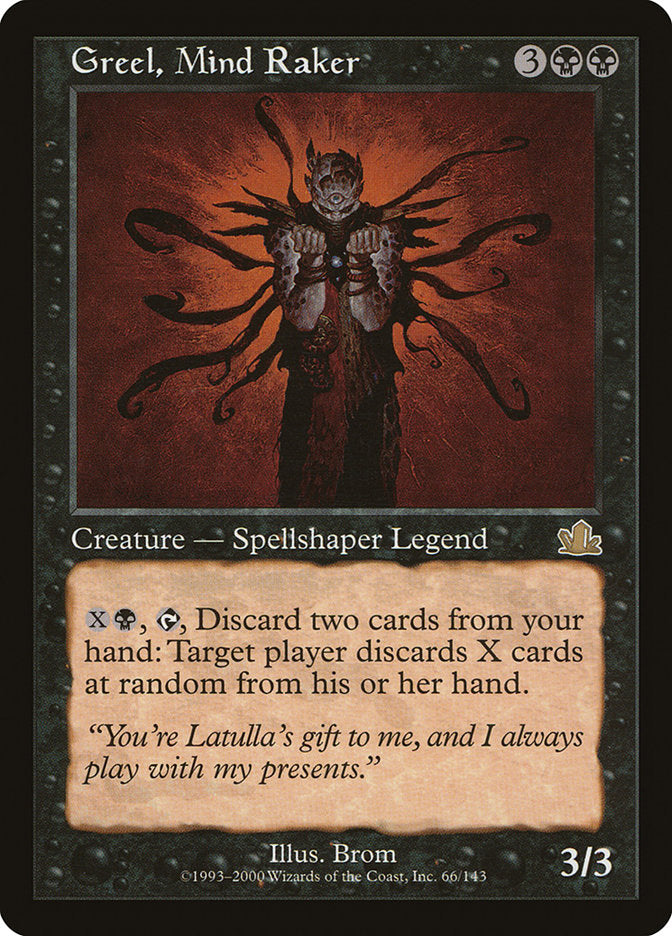 Greel, Mind Raker 66/143 (Prophecy)  - Foil | Good Games Modbury