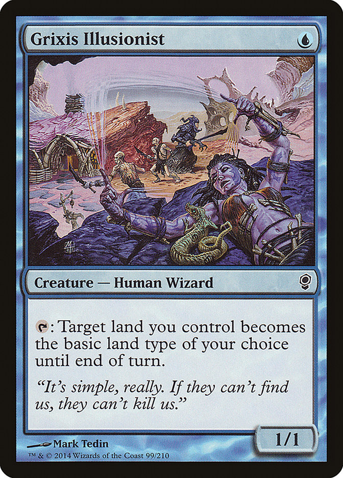 Grixis Illusionist 99/210 (Conspiracy)  - Foil | Good Games Modbury