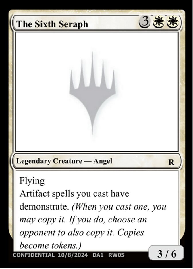 The Sixth Seraph RW05c/477 (Un-Known Event Playtest Cards)  | Good Games Modbury