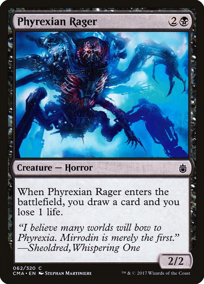 Phyrexian Rager 62/320 (Commander Anthology)  | Good Games Modbury