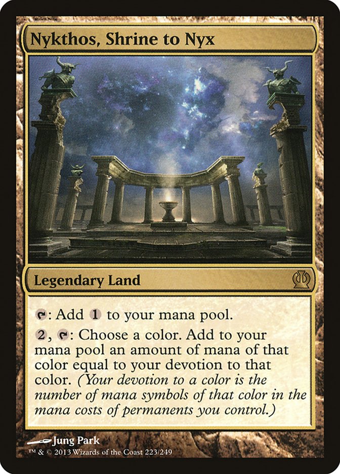 Nykthos, Shrine to Nyx 223 (Theros)  | Good Games Modbury