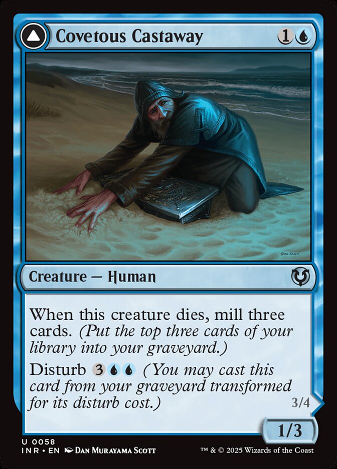 Covetous Castaway // Ghostly Castigator 58/287 (Innistrad Remastered)  | Good Games Modbury