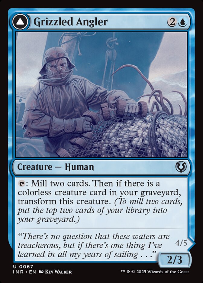 Grizzled Angler // Grisly Anglerfish 67/287 (Innistrad Remastered)  | Good Games Modbury