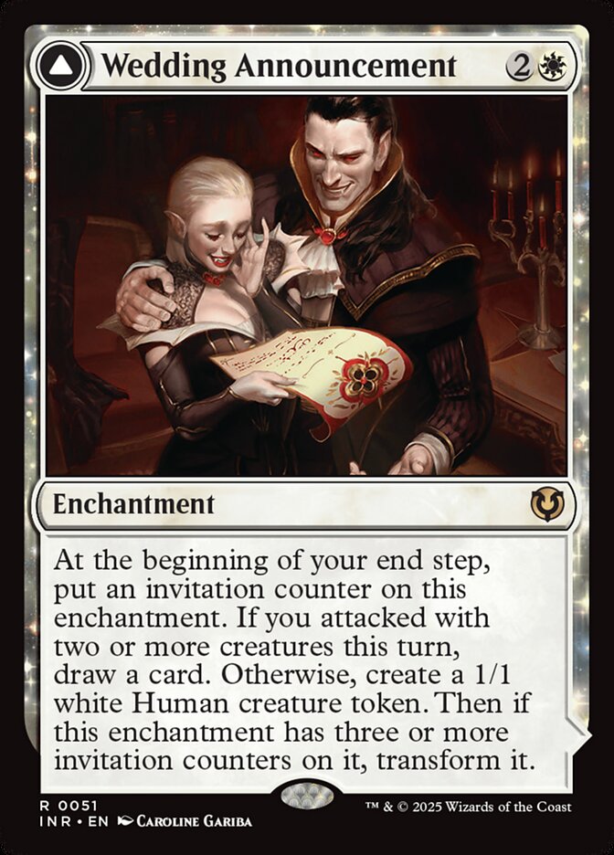 Wedding Announcement // Wedding Festivity 51/287 (Innistrad Remastered)  - Foil | Good Games Modbury