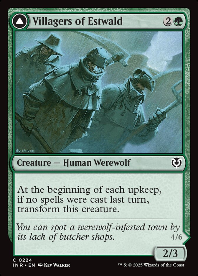 Villagers of Estwald // Howlpack of Estwald 224/287 (Innistrad Remastered)  | Good Games Modbury