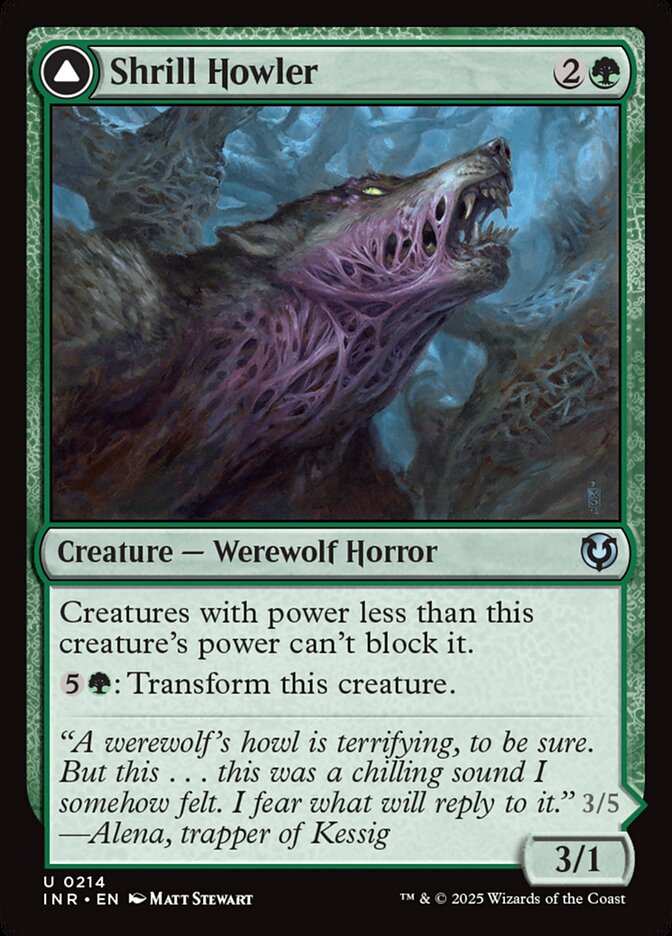Shrill Howler // Howling Chorus 214/287 (Innistrad Remastered)  - Foil | Good Games Modbury