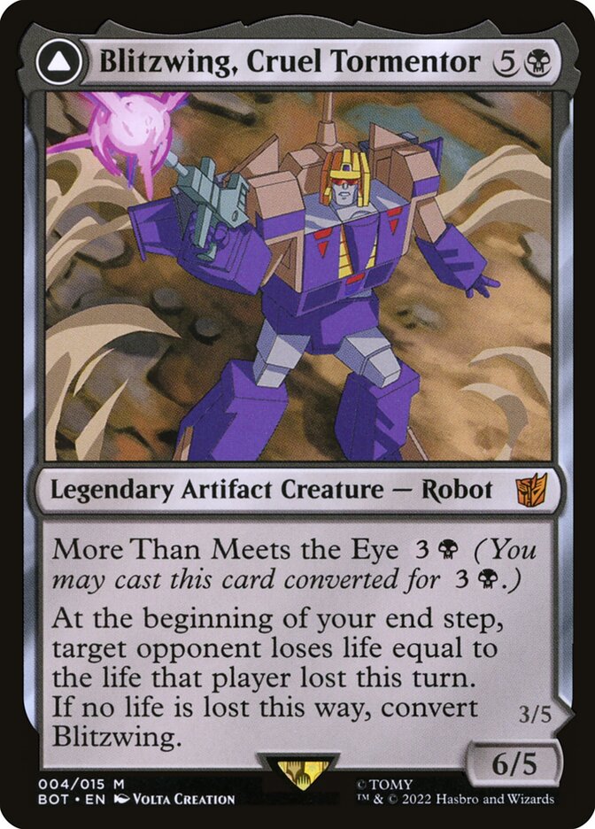 Blitzwing Cruel Tormentor 4 (Universes Beyond: Transformers)  | Good Games Modbury