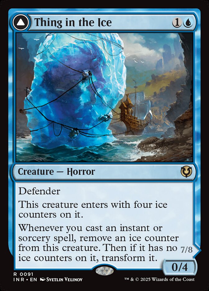 Thing in the Ice // Awoken Horror 91/287 (Innistrad Remastered)  | Good Games Modbury