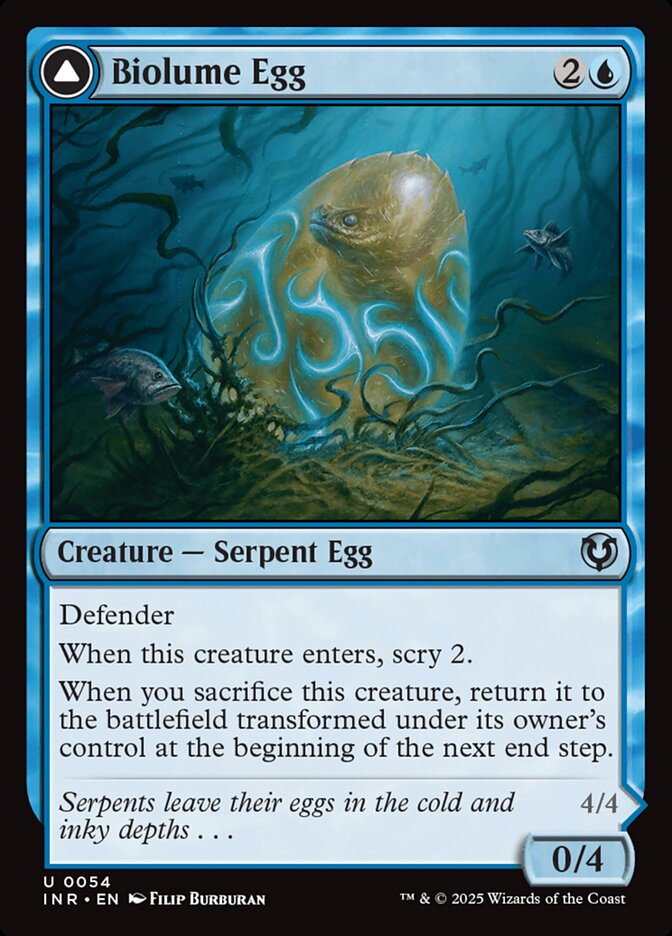 Biolume Egg // Biolume Serpent 54/287 (Innistrad Remastered)  - Foil | Good Games Modbury