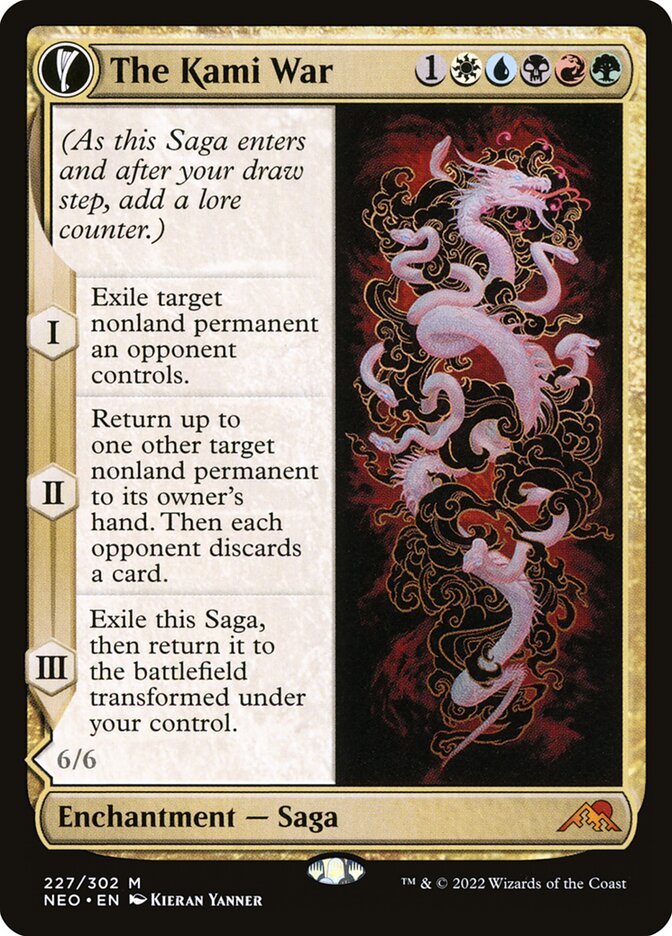 The Kami War // O-Kagachi Made Manifest 227/302 (Kamigawa: Neon Dynasty)  | Good Games Modbury