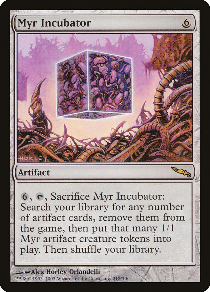 Myr Incubator 212/306 (Mirrodin)  - Foil | Good Games Modbury
